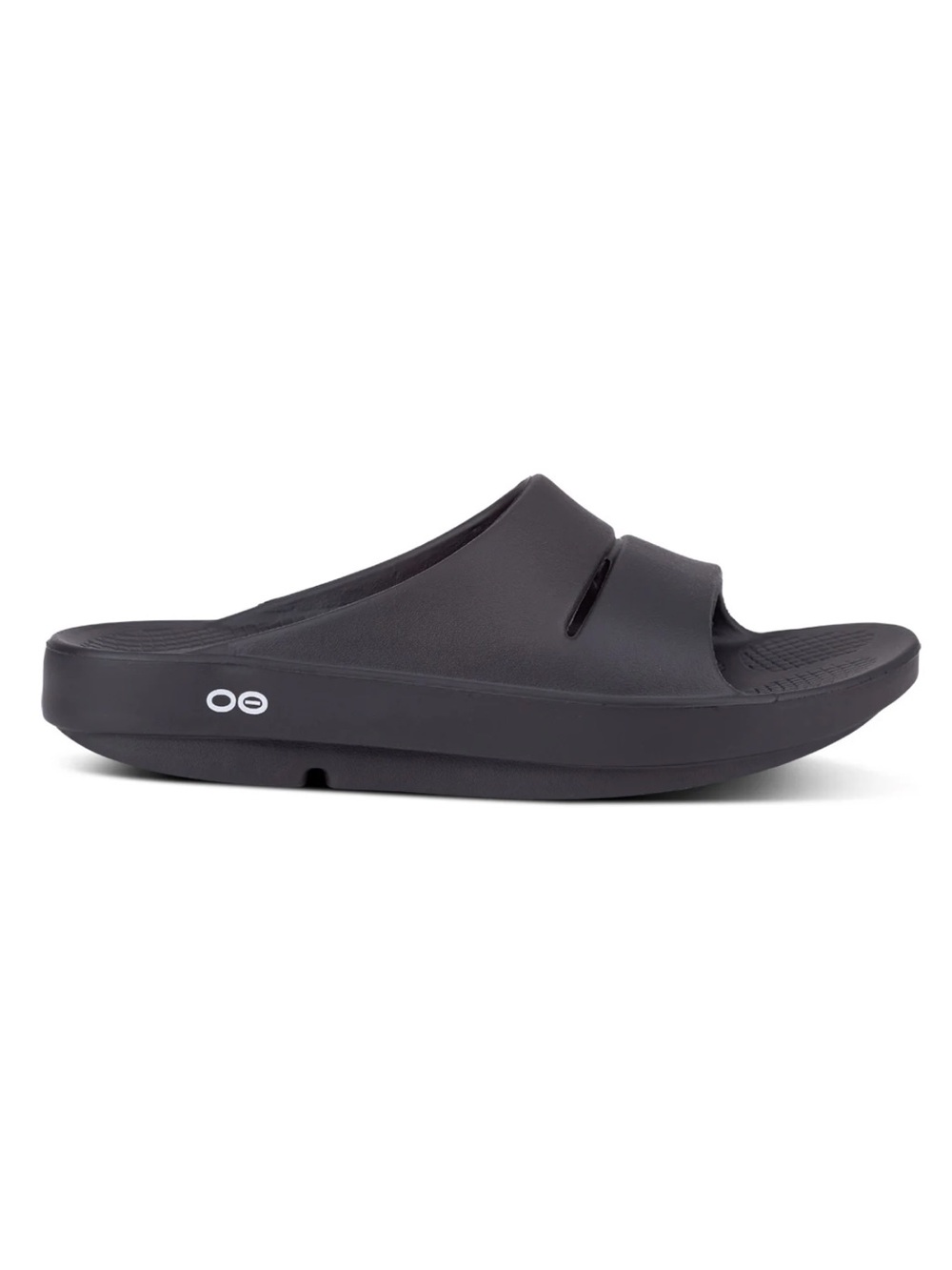 NEW OOFOS Ooahh Recovery Slide Sandals Black Mens Unisex - Picture 6 of 11
